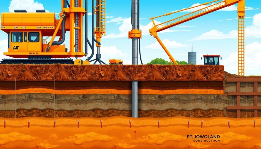 detail bore pile