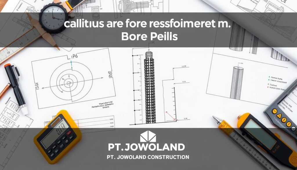 cara menghitung besi spiral bore pile
