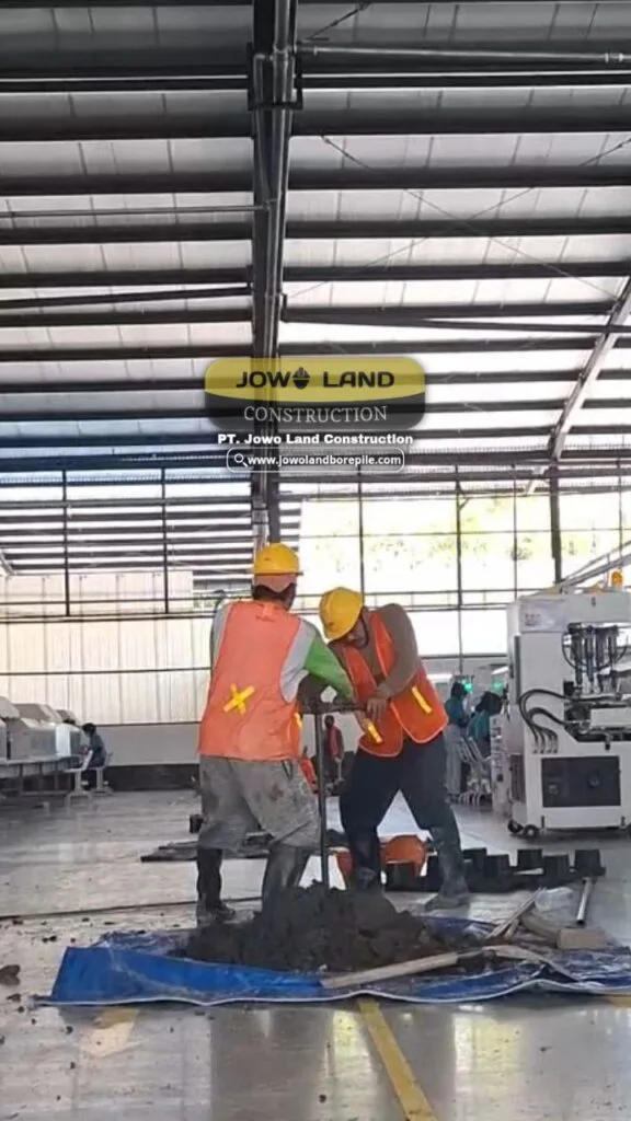 Jasa Bore Pile Manual PT. Jowoland Construction