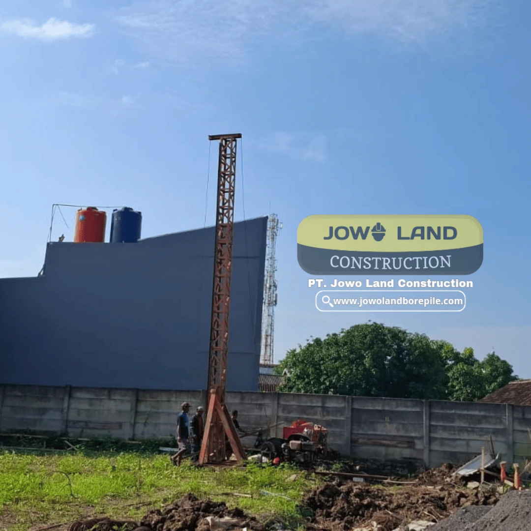 Jasa Bore Pile Mesin mini crane (gawangan) Semarang - PT. Jowo Land Construction Jasa Bore Pile Mesin mini crane (gawangan) Semarang - PT. Jowo Land Construction