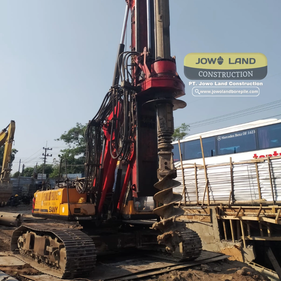 Jasa Bore Pile Drilling Rig - PT. Jowo Land Construction Jasa Bore Pile Drilling Rig - PT. Jowo Land Construction